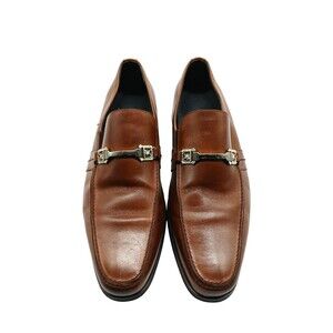 Stacy Adams Men's 12M Brown Leather Dress Shoes/Loafers